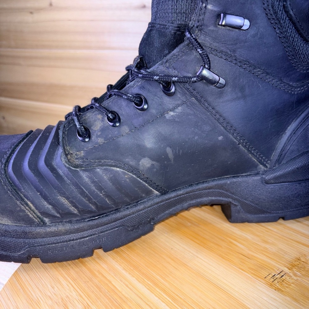KEEN Work Boot Men 14D Black Utility Portland 6" KBF Waterproof Carbon-Fiber Toe - Picture 8 of 15